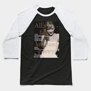 the tortured poets departament taylor swift Baseball T-Shirt